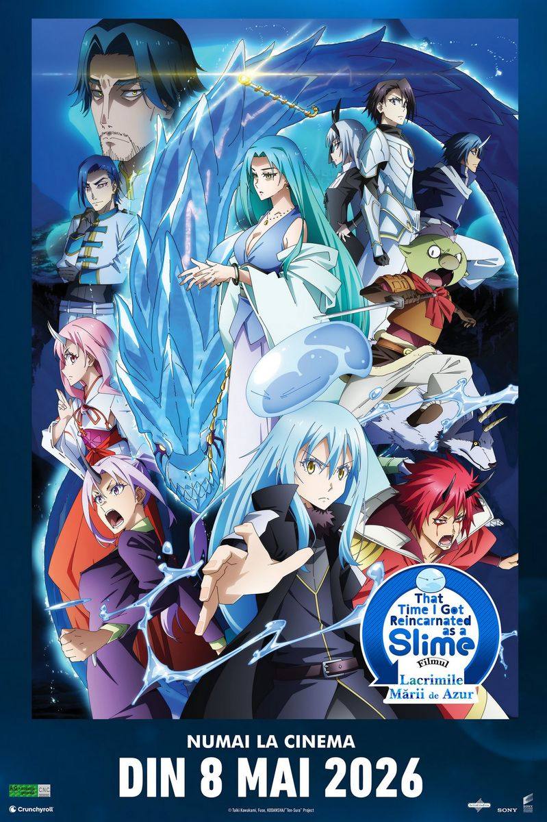 You are currently viewing Premieră anime la Cinema Independența. „That Time I Got Reincarnated as a Slime” ajunge pe marele ecran, pe 8 mai