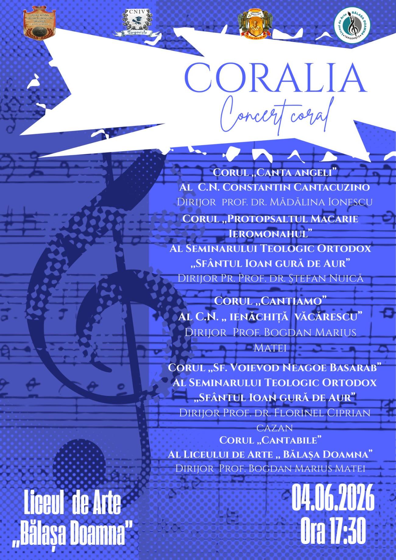 You are currently viewing Corurile liceelor din Târgoviște se reunesc într-un concert dedicat Zilei Învățătorului