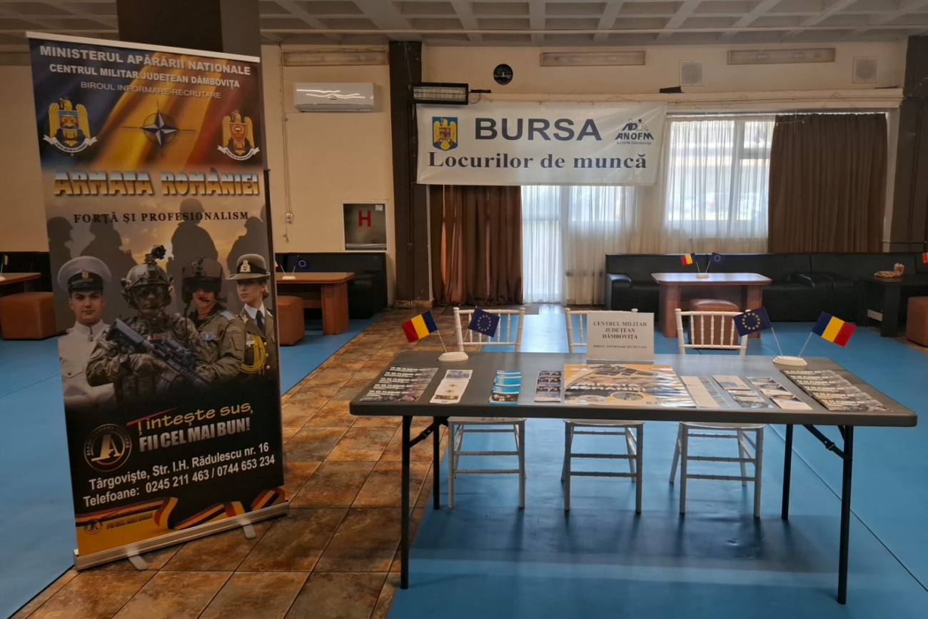 You are currently viewing Interes pentru cariera militară, la Bursa Locurilor de Muncă de la Târgoviște