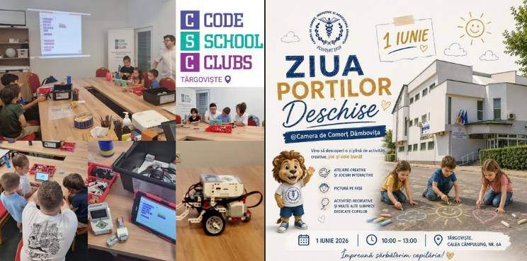 You are currently viewing Ziua Copilului, sărbătorită la Camera de Comerț Dâmbovița prin ateliere și activități dedicate celor mici
