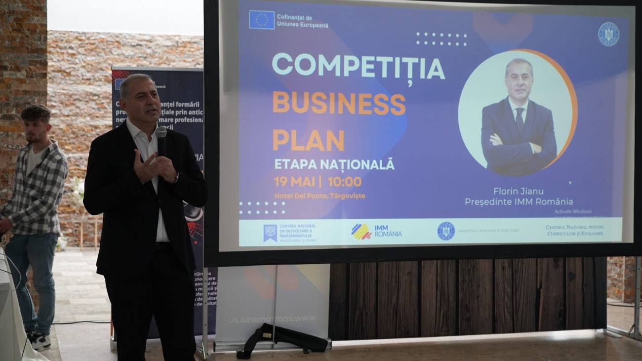 You are currently viewing Municipiul Târgoviște găzduiește finala națională a competiției „Business Plan”, dedicată antreprenoriatului preuniversitar