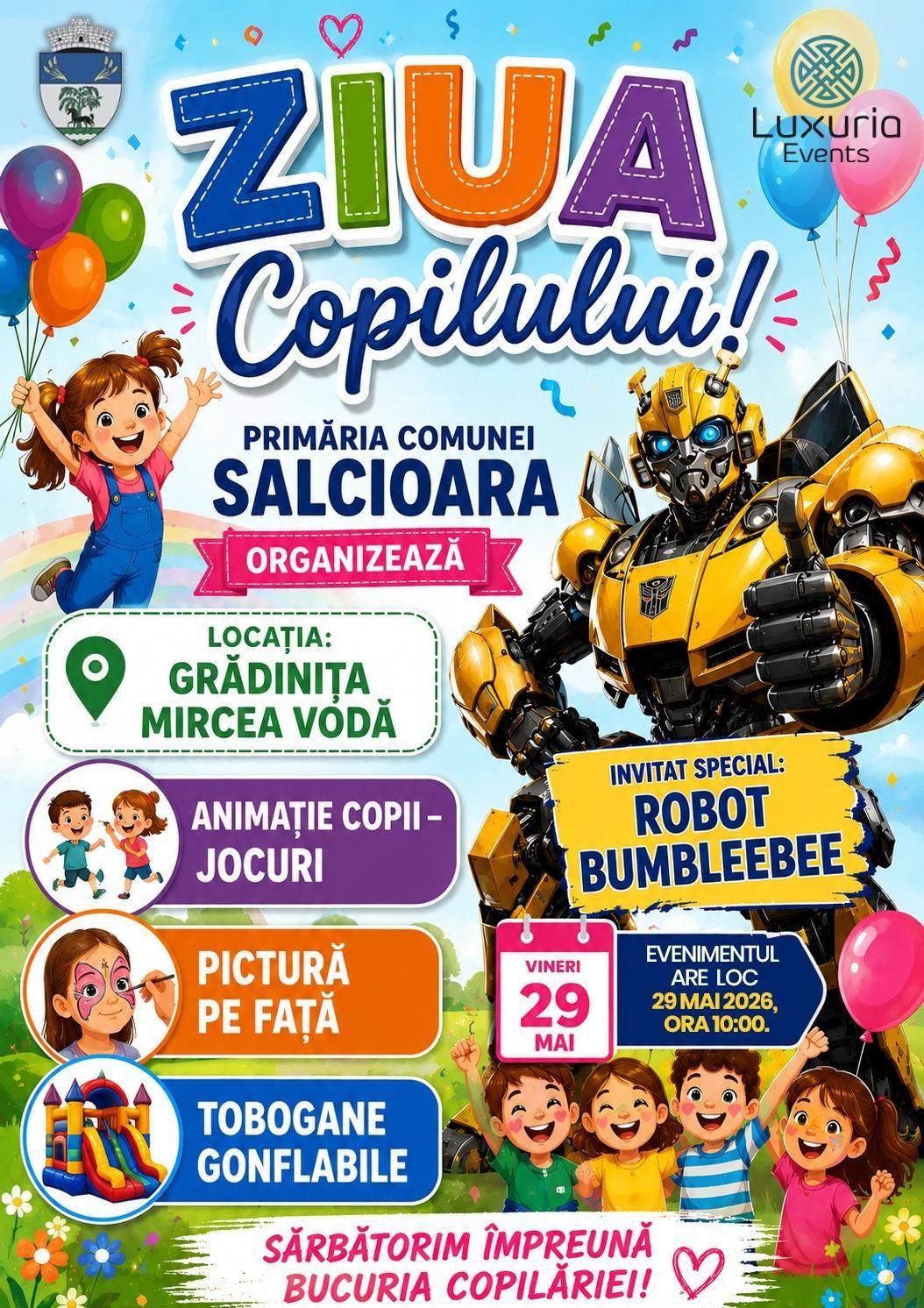 You are currently viewing Ziua Copilului se apropie, iar pregătirile sunt în toi la Sălcioara
