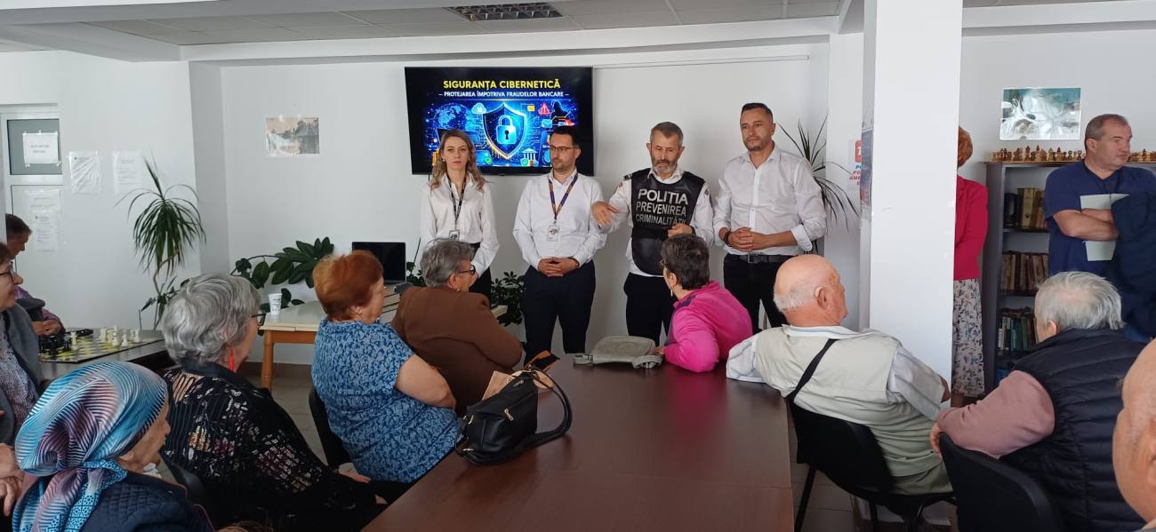 You are currently viewing Campanie de informare pentru vârstnici, dedicată prevenirii fraudelor, la Găești