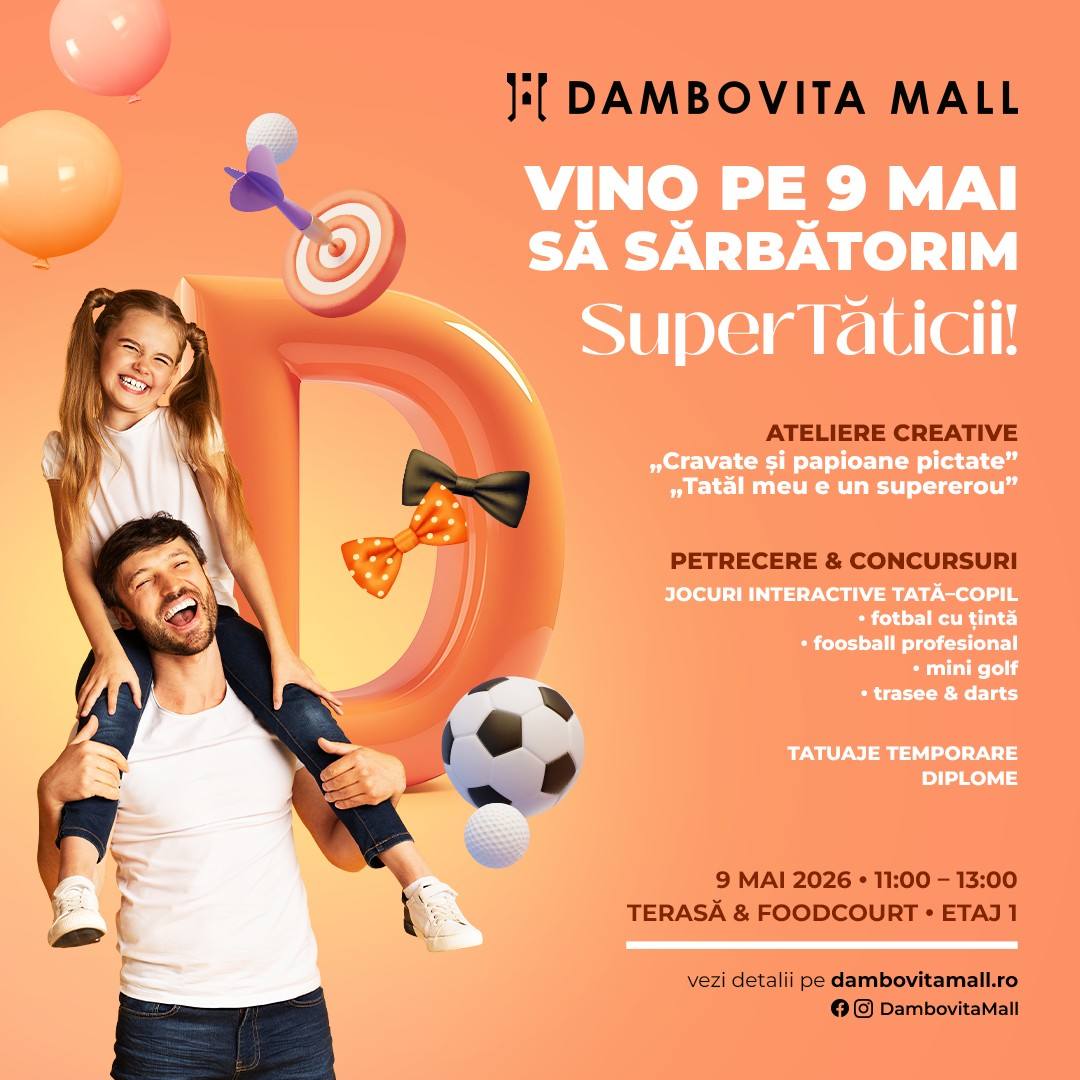 You are currently viewing Ziua Tatălui, sărbătorită la Dâmbovița Mall, în weekend