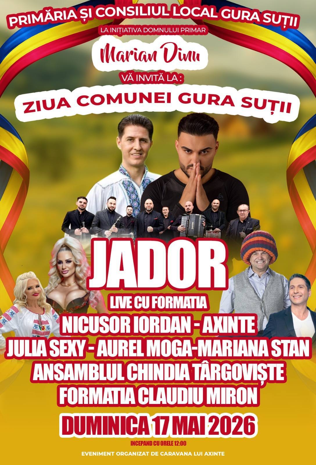 You are currently viewing La Gura Șuții au loc, astăzi, manifestări de Ziua Comunei