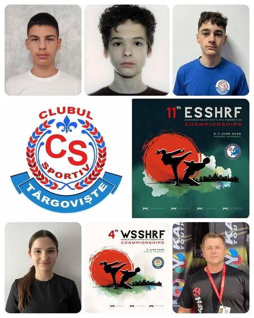 You are currently viewing Patru sportivi dâmbovițeni vor reprezenta România la Campionatul European de Karate Shito Ryu