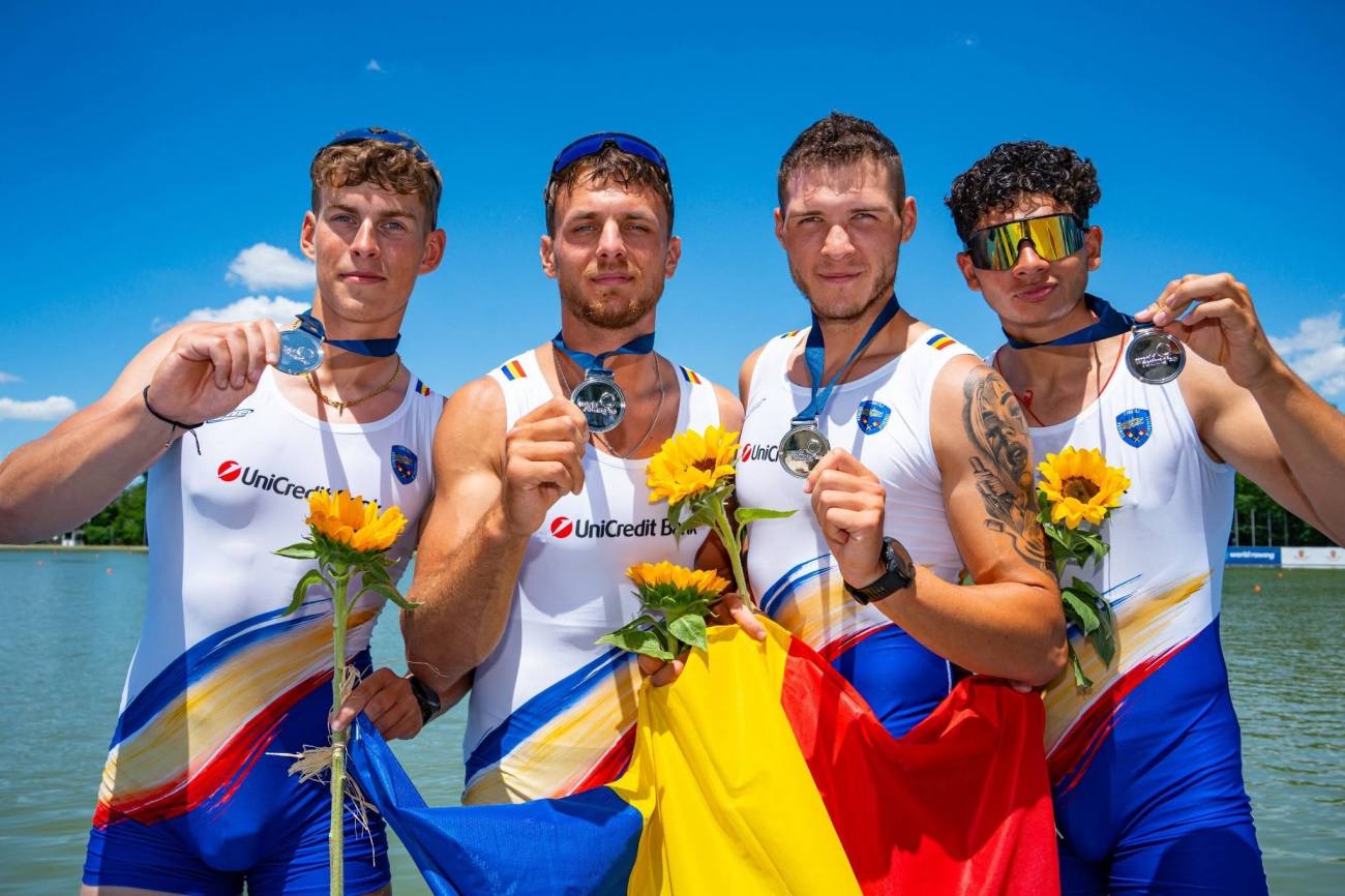 You are currently viewing Medalie de argint pentru sportivii lotului de tineret al României la Cupa Mondială II de canotaj