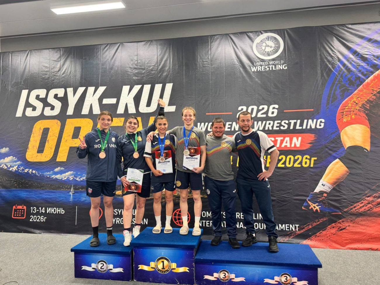 You are currently viewing Luptătoarele României au strălucit la Open Kyrgyzstan! Tricolorele au urcat pe patru ori pe podium