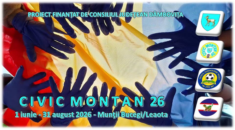 You are currently viewing Educație civică și ecologică în Munții Bucegi și Leaota, prin proiectul „CIVIC MONTAN 26”