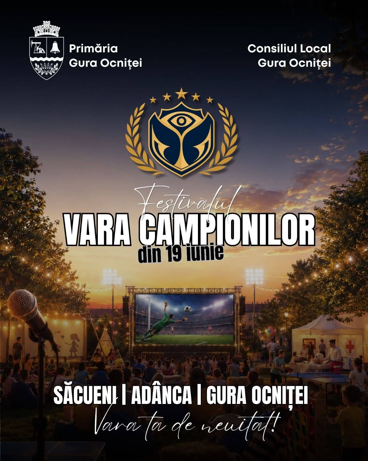 You are currently viewing Sport, filme și concursuri pentru toate vârstele: începe „Vara Campionilor” la Gura Ocniței