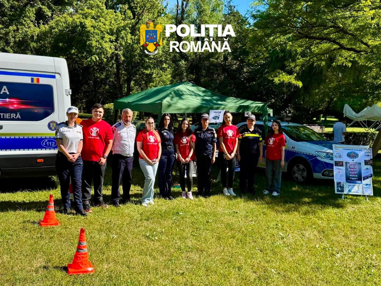 You are currently viewing POLIȚIȘTII DÂMBOVIȚENI – PREZENȚI LA „ORĂȘELUL COPIILOR”