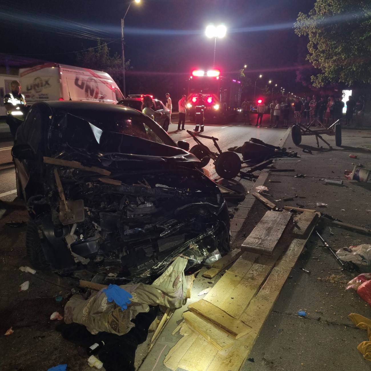 You are currently viewing Teribil accident rutier produs pe șoseaua Găești din Târgoviște, soldat cu 5 răniți!