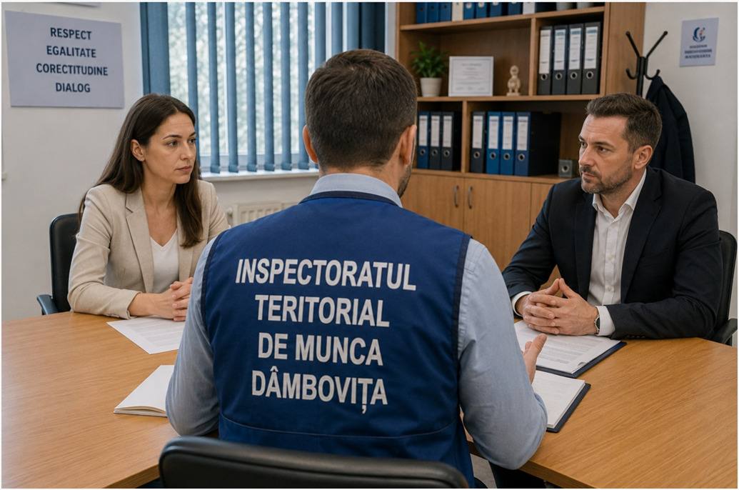 You are currently viewing Campanie de informare-conștientizare, derulată de ITM Dâmbovița pe teme ca negocierea colectivă, egalitatea de șanse și hărțuirea la locul de muncă