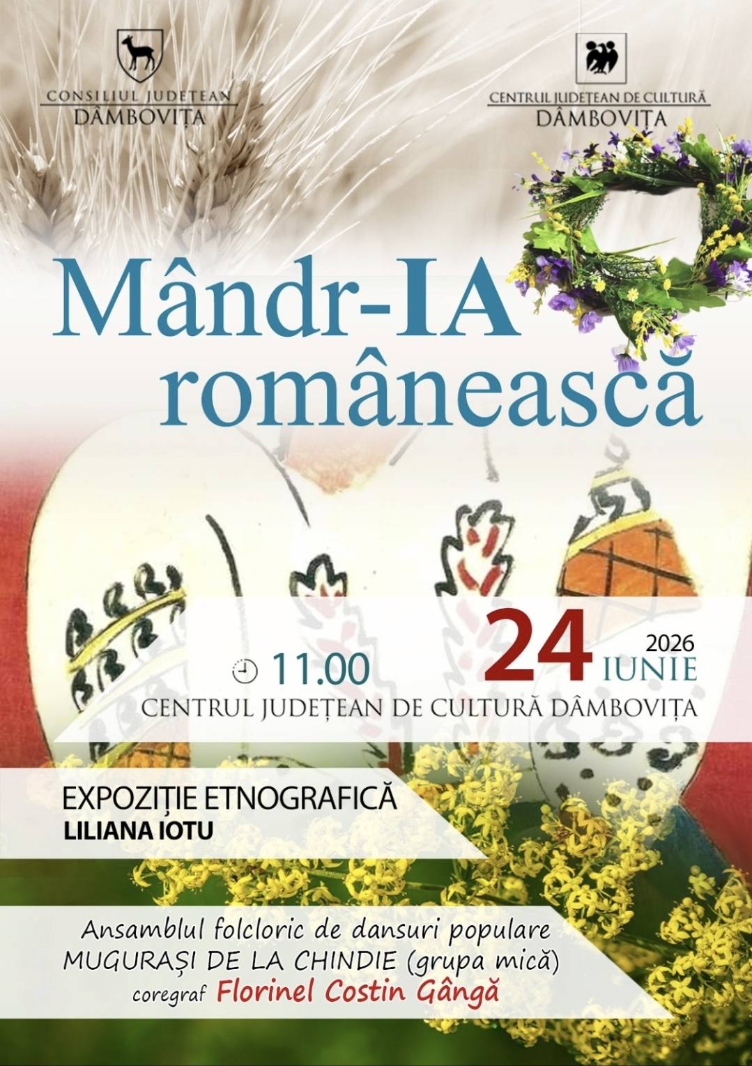 You are currently viewing TÂRGOVIȘTE: Expoziție etnografică cu prilejul Zilei Universale a Iei