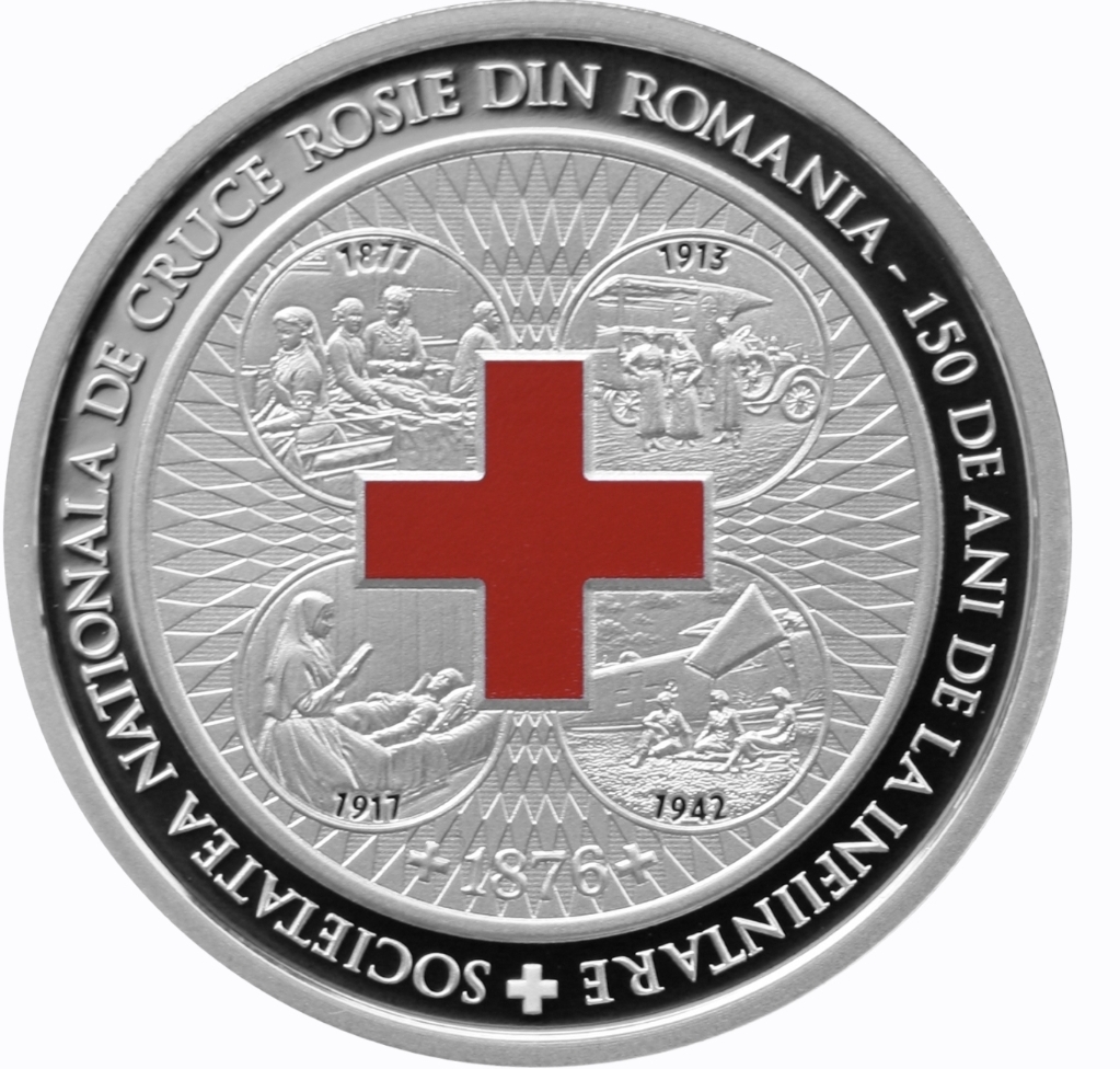 You are currently viewing Banca Naţională a României lansează o monedă din argint cu tema „Societatea Națională de Cruce Roșie din România – 150 de ani de la înființare”