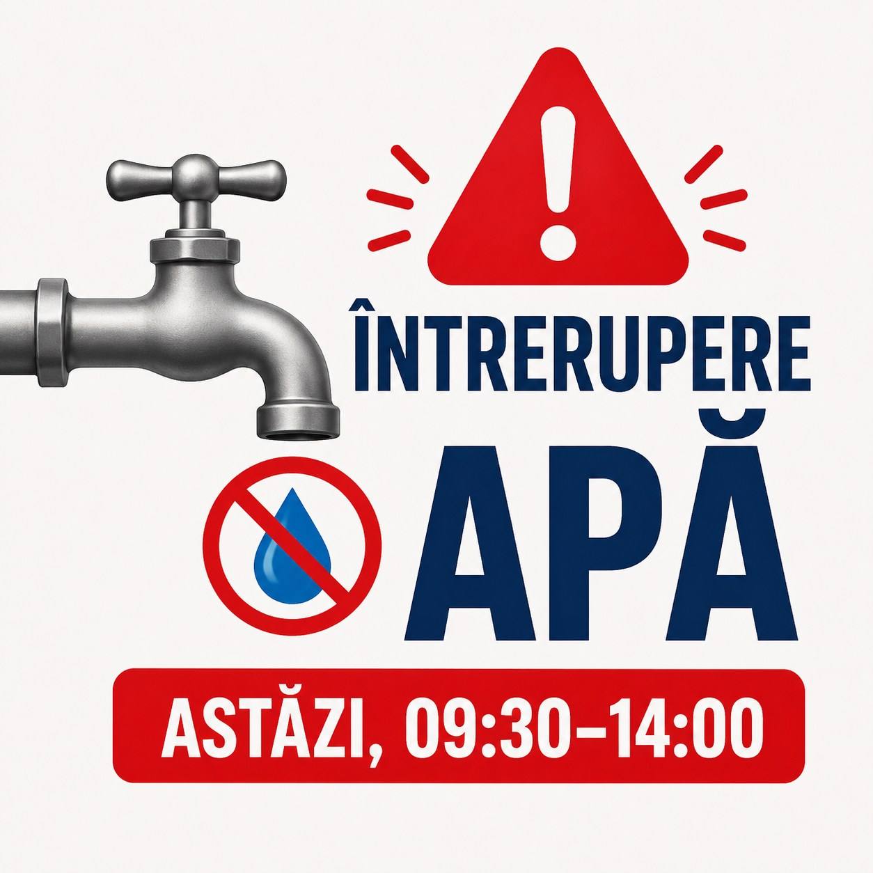 You are currently viewing Avarie la rețeaua de apă din Brănești. Furnizarea este întreruptă în mai multe zone ale comunei