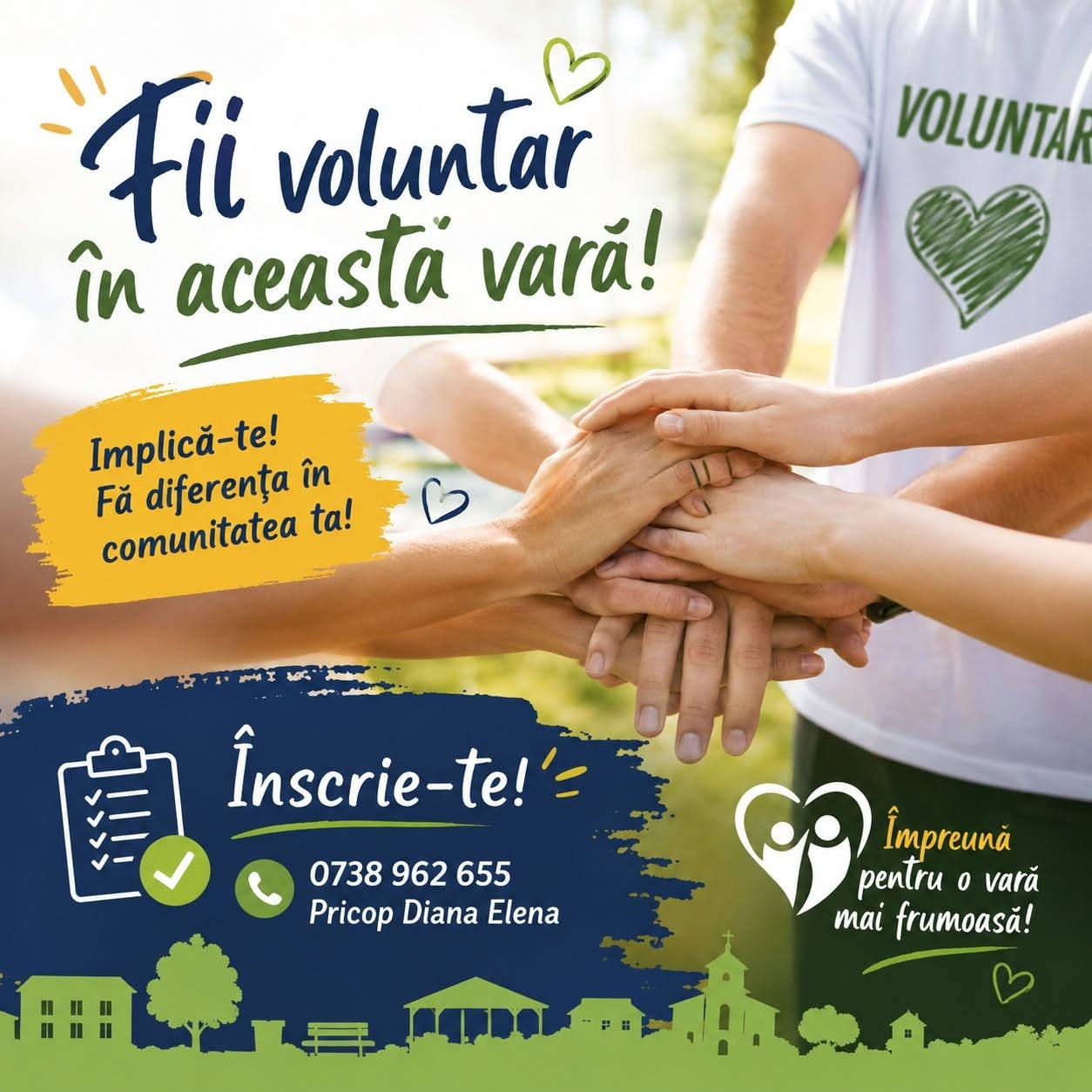 You are currently viewing Tinerii din Brănești sunt invitați să se implice în proiectele de voluntariat ale verii