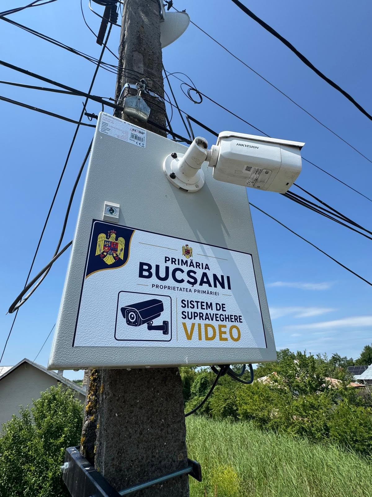 You are currently viewing Sistemul de supraveghere video din Bucșani a fost extins cu camere inteligente