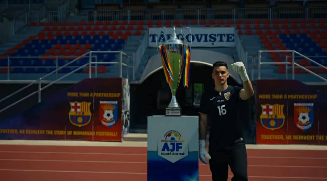 You are currently viewing Trofeul Cupei României – faza județeană, prezentat de portarul naționalei României Marian Aioani printr-un tur de excepție, prin cele mai reprezentative locuri ale Târgoviștei