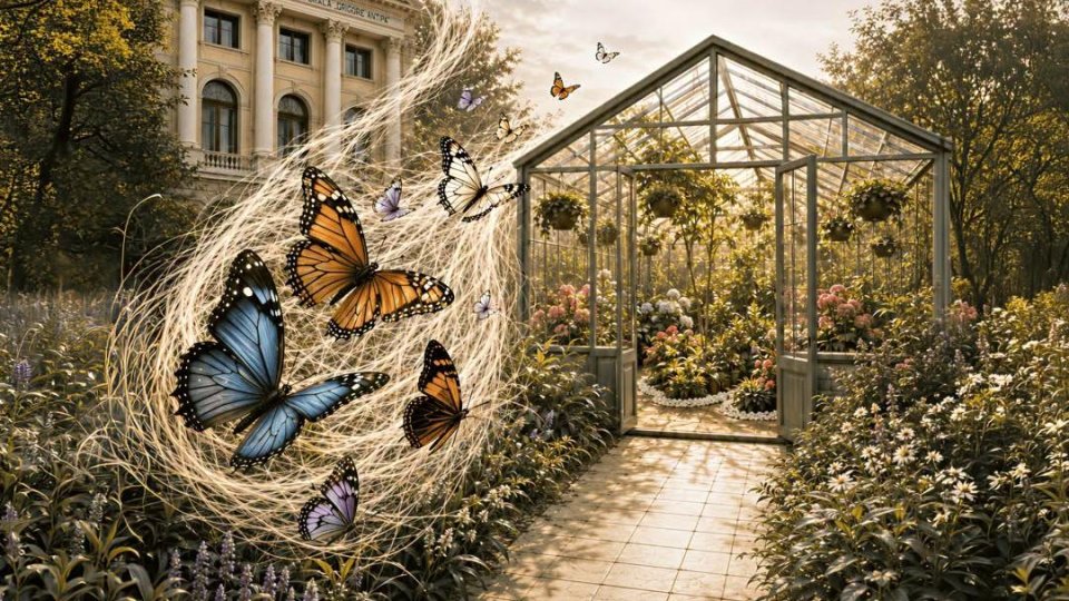 You are currently viewing Expoziția de fluturi exotici vii se mută în sera Muzeului Antipa