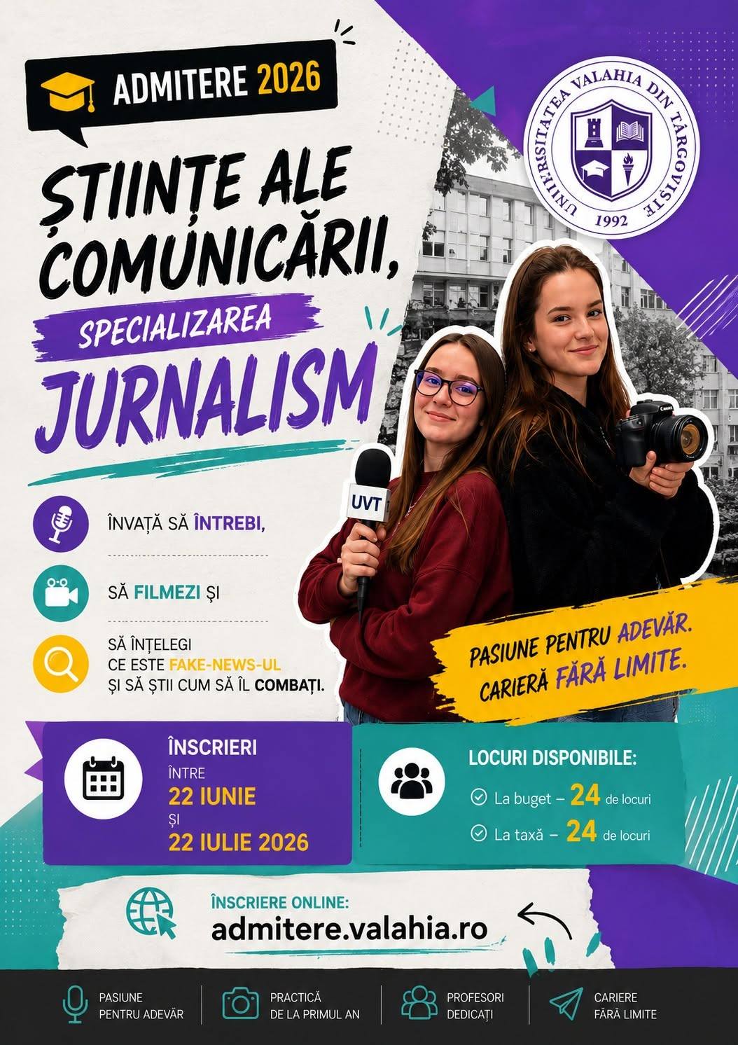 You are currently viewing Presă scrisă, televiziune, radio și social media – drumul către o carieră în comunicare începe la UVT