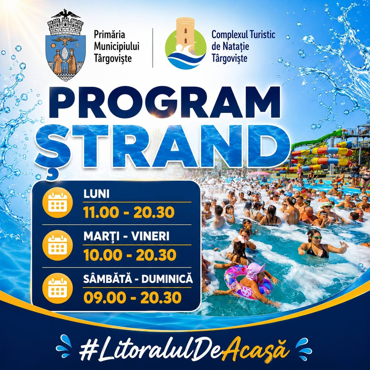 You are currently viewing Start de vară la Târgoviște. Ștrandul Complexului Turistic de Natație îi așteaptă din nou pe vizitatori