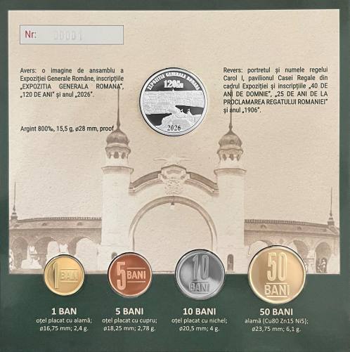 You are currently viewing Banca Națională a României lansează în circuitul numismatic un nou set de monetărie