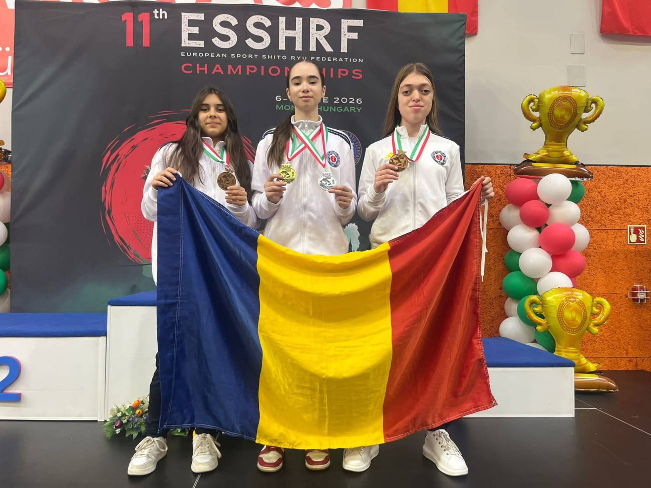 You are currently viewing O campioană mondială și două medaliate europene fac cinste comunei Răzvad