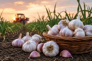 Read more about the article Producătorii de usturoi din Dâmbovița pot primi până la 3.000 de euro pe hectar. Primăria Raciu anunță condițiile programului de sprijin