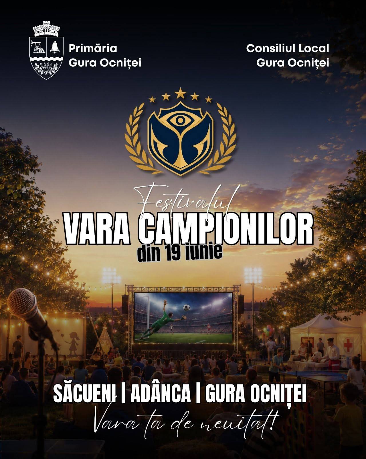 You are currently viewing Numărătoarea inversă a început – „Vara Campionilor” debutează la Gura Ocniței pe 19 iunie