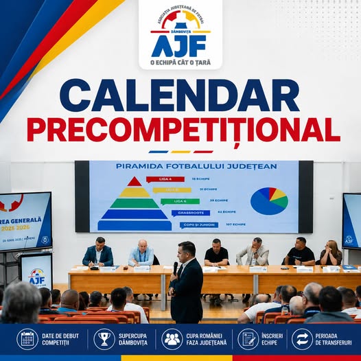 You are currently viewing SuperCupa Dâmbovița va deschide lupta pentru trofee în fotbalul județean! Liga 4 va debuta pe 29 august