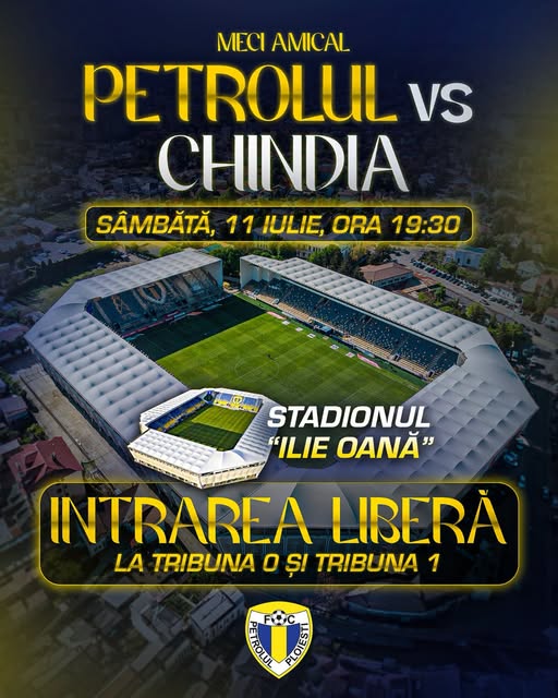 You are currently viewing Amical tare pentru Chindia Târgoviște la sfârșitul săptămânii! Întâlnire cu Petrolul Ploiești, într-un test de verificare care promite spectacol