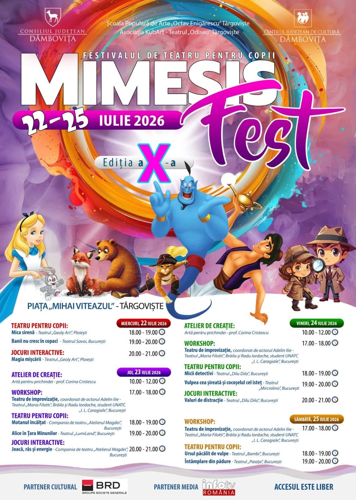 You are currently viewing Apar modificări în cadrul „Mimesis Fest” din cauza condițiilor meteo nefavorabile! Vezi detalii!