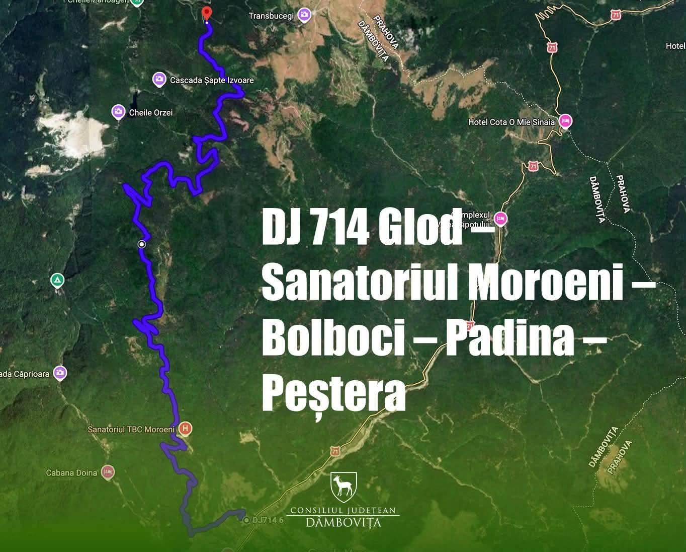 You are currently viewing Drumul spre Peștera–Padina intră în modernizare. A fost semnat contractul de finanțare de 390 de milioane de lei