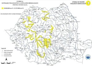 Read more about the article Până astăzi, 1 iulie 2026, este valabilă o avertizare hidrologică pentru râurile Dâmbovița și Argeș!