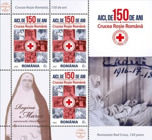 Read more about the article Romfilatelia a lansat o emisiune dedicată împlinirii celor 150 de ani de la înființarea Crucii Roșii Române