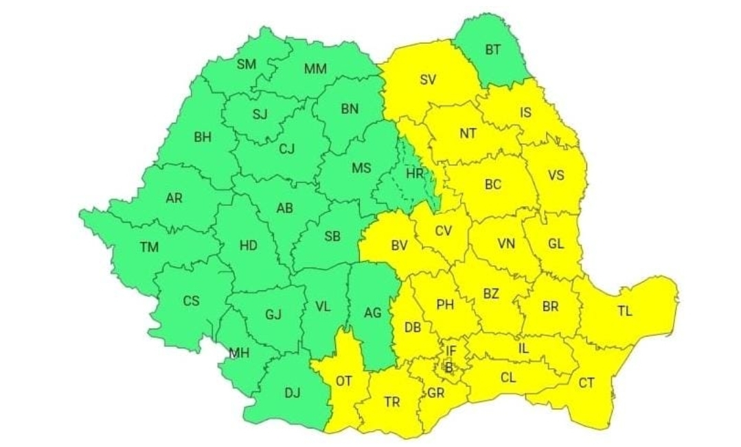 You are currently viewing METEO: Instabilitate atmosferică și averse însemnate cantitativ în județul Dâmbovița!