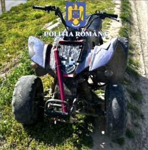 Read more about the article Dosar penal pentru un tânăr din Iedera, depistat conducând fără permis un ATV!