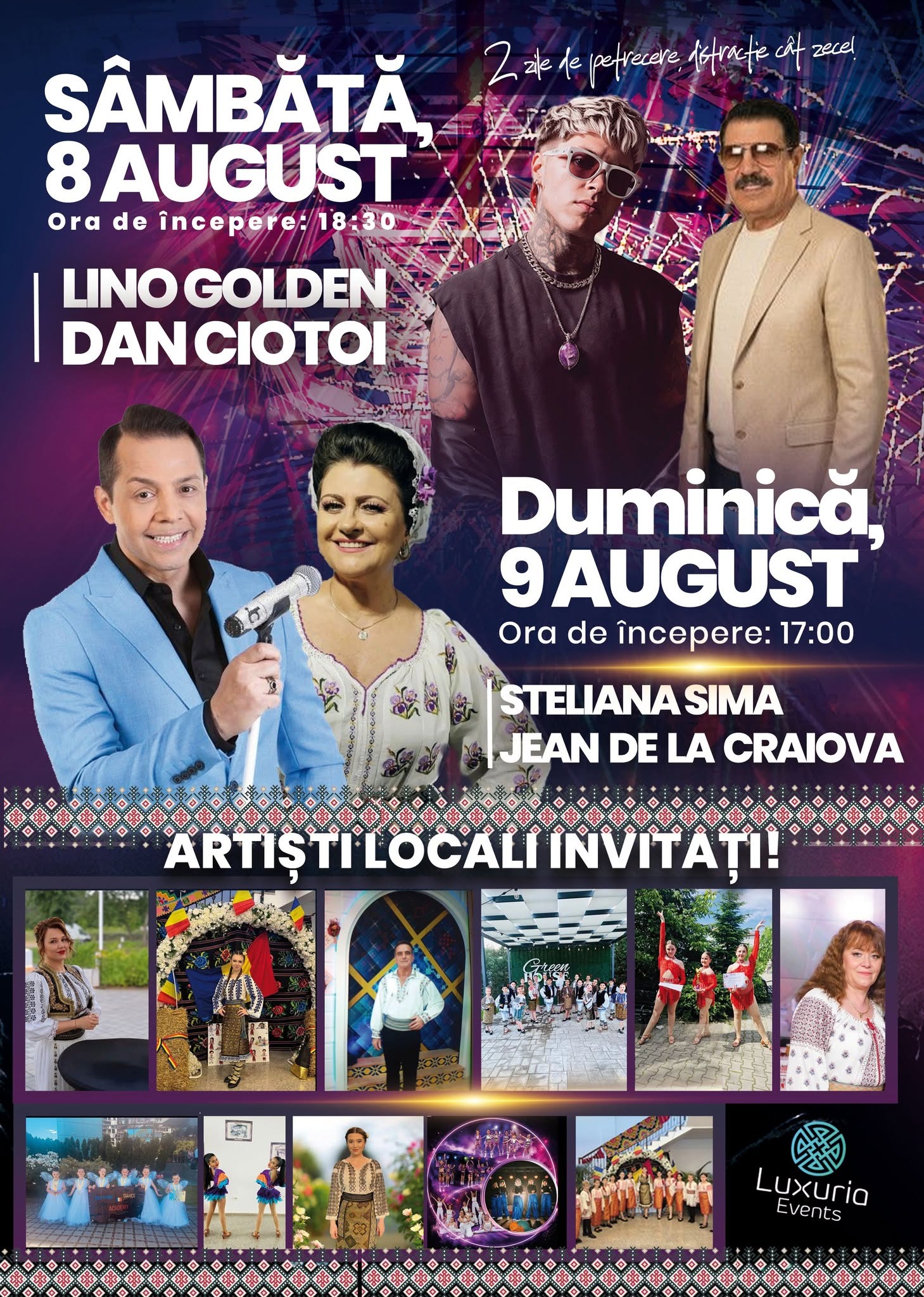 You are currently viewing Braniștea se pregătește de sărbătoare. Lino Golden, Jean de la Craiova, Dan Ciotoi și Steliana Sima vin la Zilele Comunei