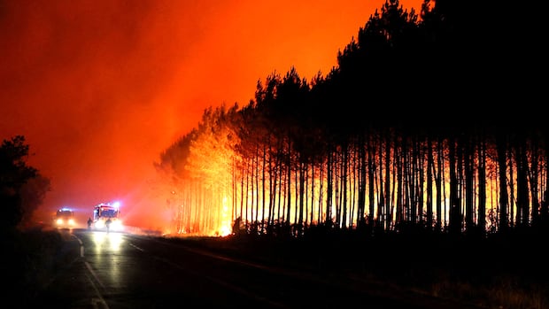 You are currently viewing Zeci de mii de oameni evacuați din cauza incendiilor care devastează Spania și sudul Franței