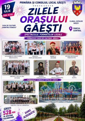 Read more about the article Comunitatea din Găești își sărbătorește copiii talentați de Zilele Orașului