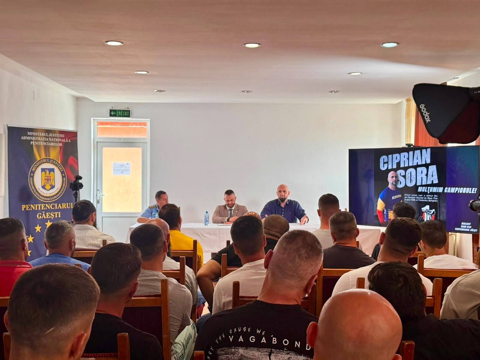 You are currently viewing Lecție despre disciplină și schimbare, oferită de Ciprian Sora la Penitenciarul Găești