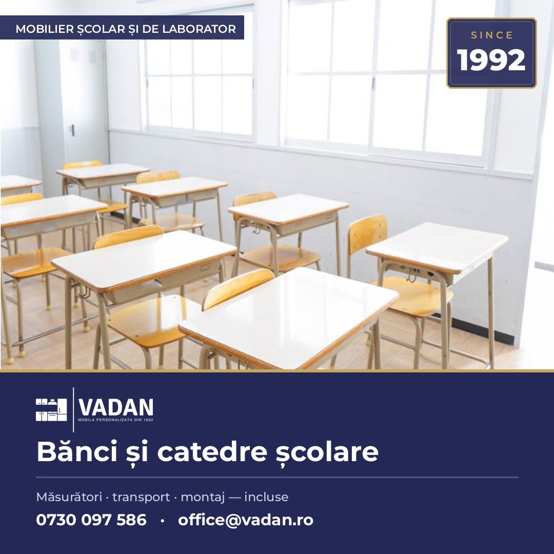 You are currently viewing Modernizarea unei școli începe cu alegeri făcute la timp. Beneficiile mobilierului realizat la comandă