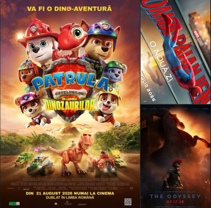 You are currently viewing Duminică de film la Cinema Independența. Animație, Spider-Man și spectaculoasa „Odiseea”, în programul zilei