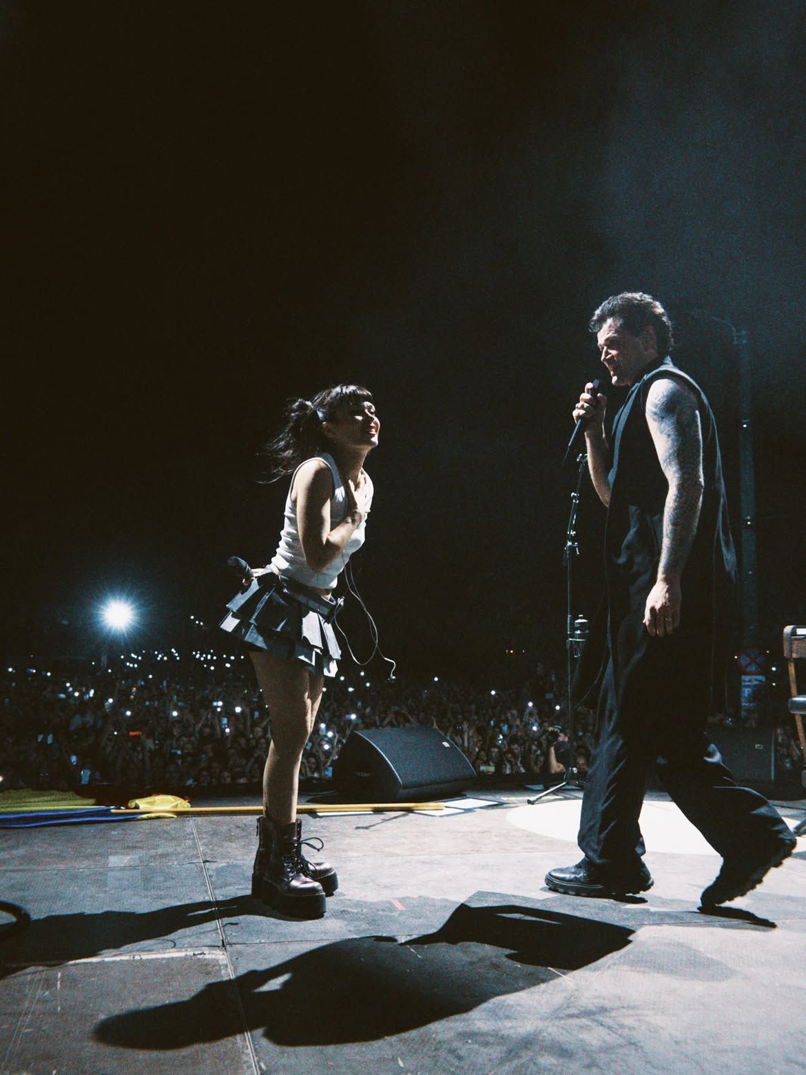 You are currently viewing Irina Rimes și The Script au electrizat Timișoara cu un duet-surpriză pe „Hall of Fame”