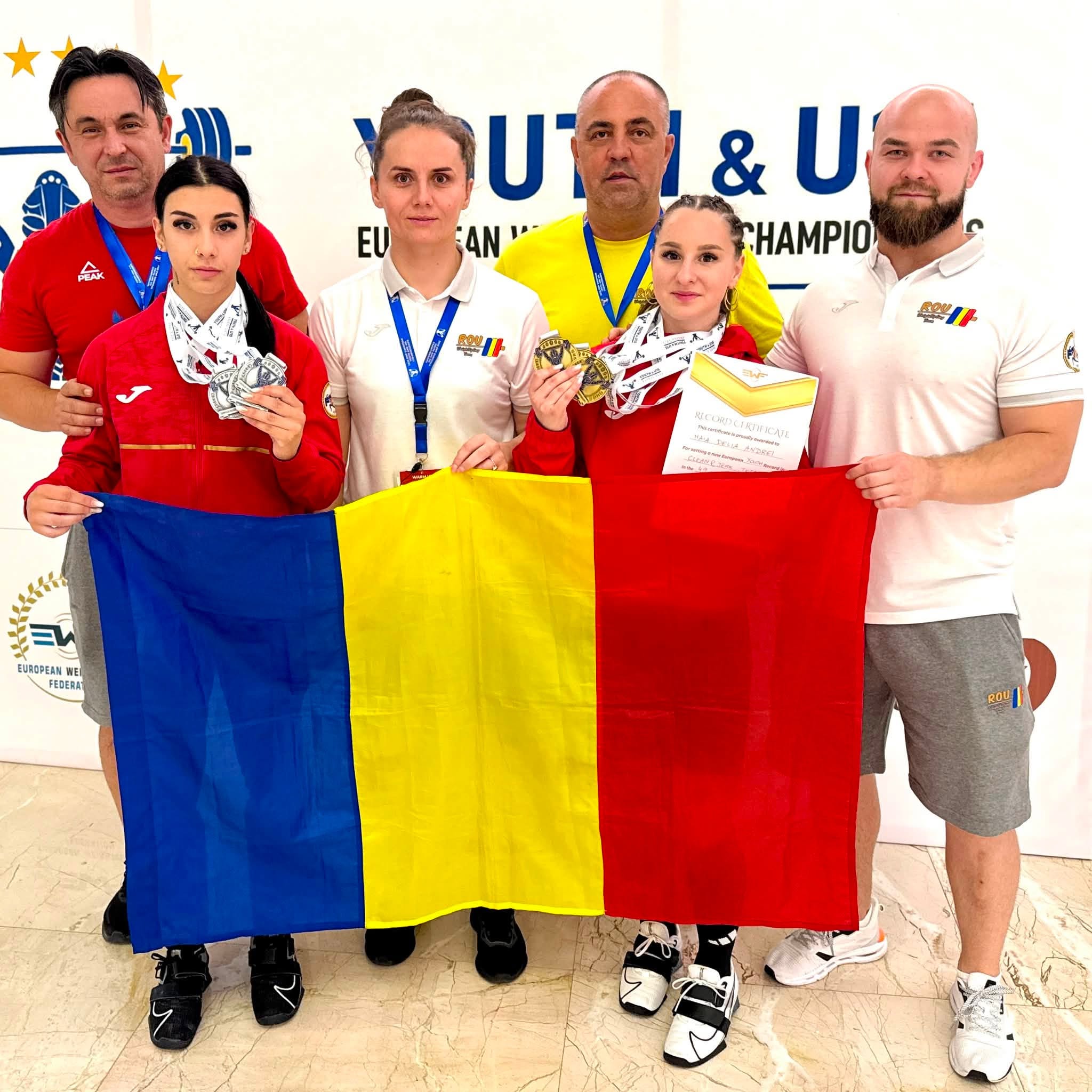 You are currently viewing Halterofila Maia Andrei, triplă campioană continentală la Campionatele Europene Youth U17