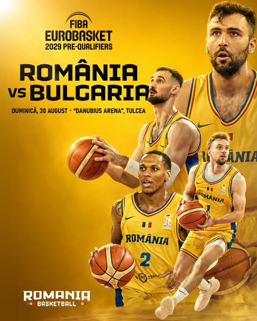 You are currently viewing Orașul Tulcea, din nou sub tricolor! Naționala masculină de baschet a României va înfrunta Bulgaria în „Danubius Arena”