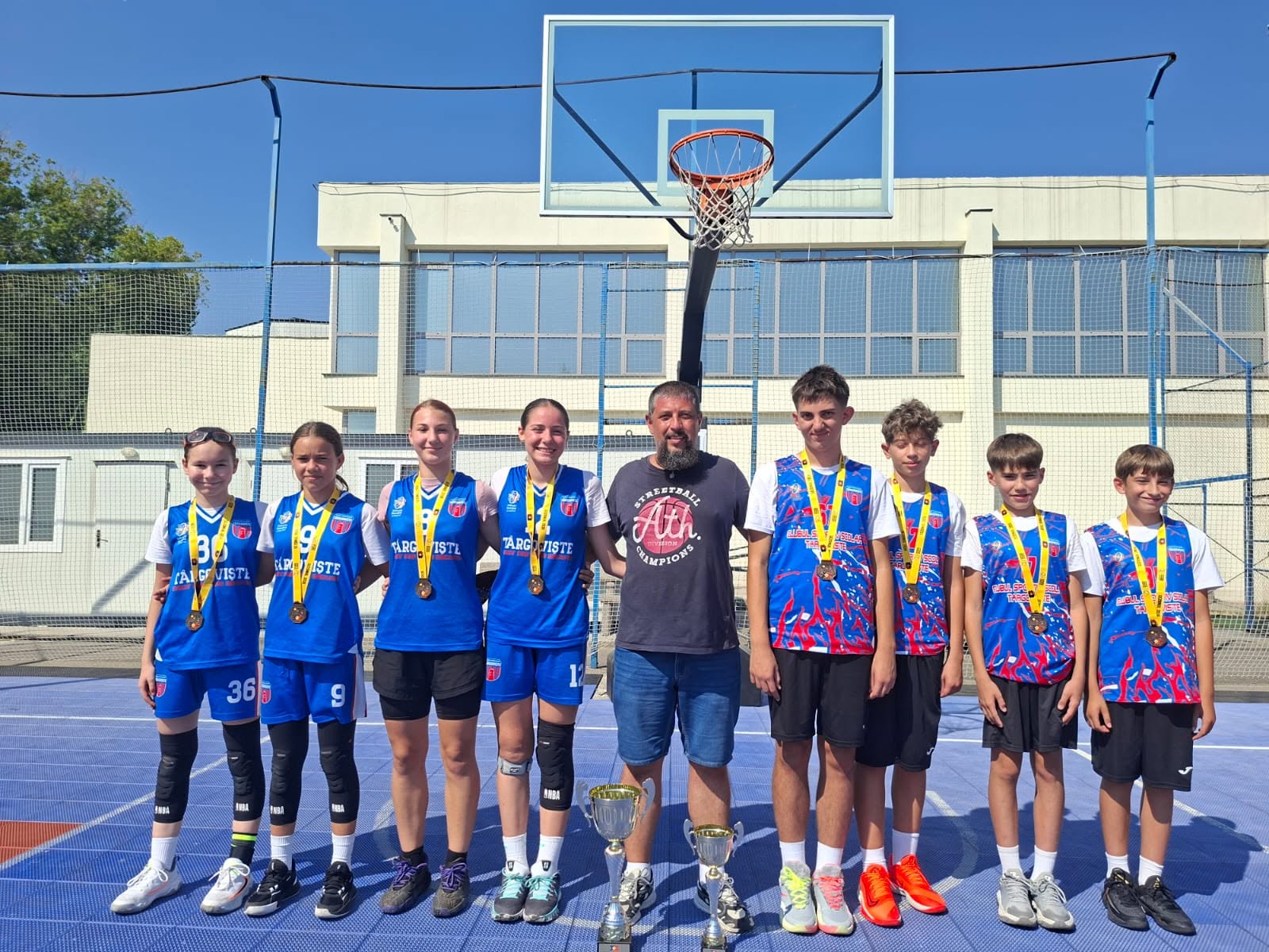 You are currently viewing CSȘ Târgoviște, weekend de aur! Campioane naționale la baschet 3×3 și medalie de bronz pentru băieți