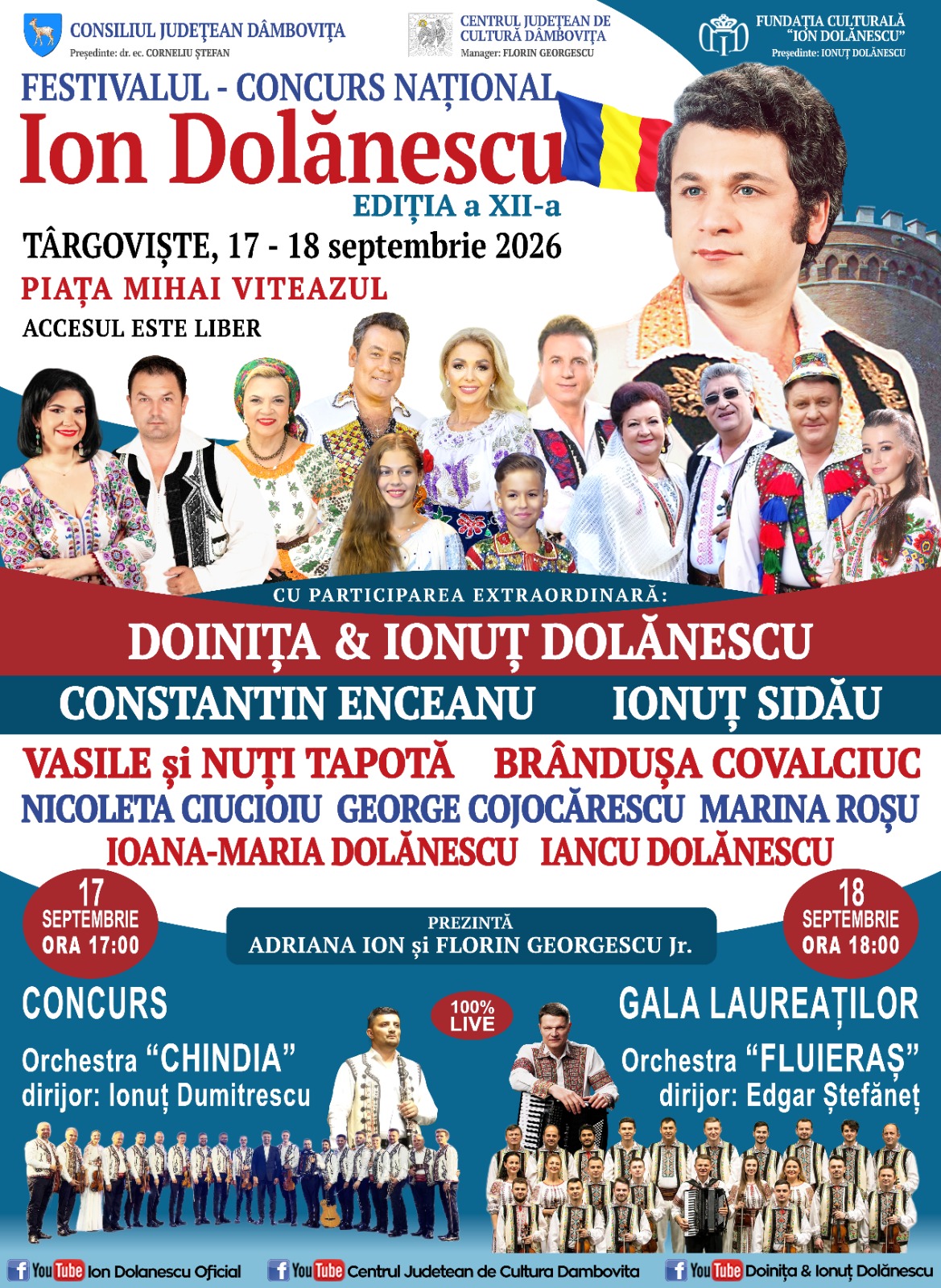 You are currently viewing Festivalul–concurs naţional „Ion Dolănescu” a ajuns la ediția a XII-a!