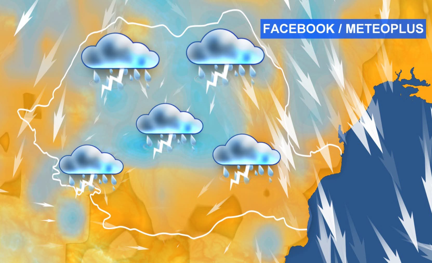 You are currently viewing După temperaturi de aproape 40 de grade, ne așteaptă câteva zile de instabilitate atmosferică